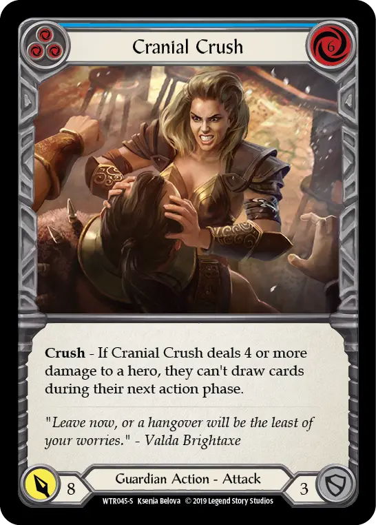 Cranial Crush — Welcome to Rathe — Rainbow Foil