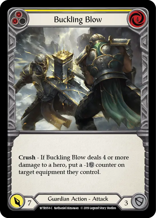 Buckling Blow