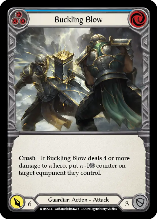 Buckling Blow — Welcome to Rathe — Rainbow Foil