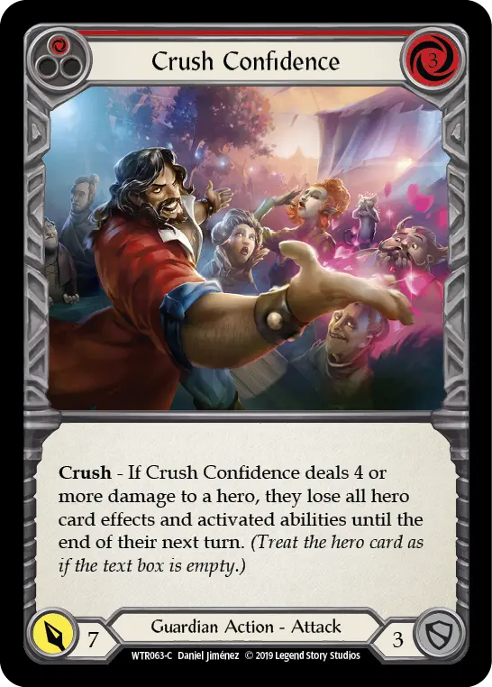 Crush Confidence — Welcome to Rathe — Rainbow Foil