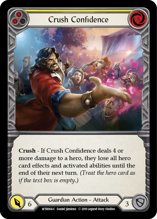 Crush Confidence — Welcome to Rathe — Rainbow Foil