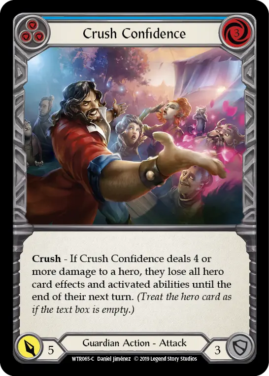 Crush Confidence — Welcome to Rathe — Rainbow Foil