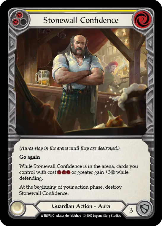 Stonewall Confidence — Welcome to Rathe — Rainbow Foil
