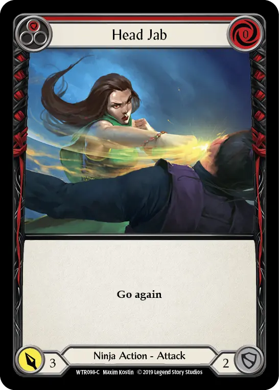 Head Jab — Welcome to Rathe — Rainbow Foil