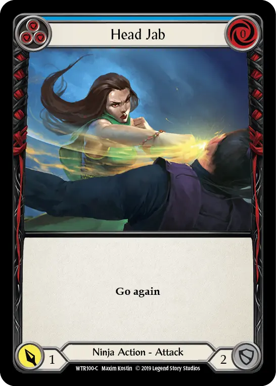 Head Jab — Welcome to Rathe — Rainbow Foil