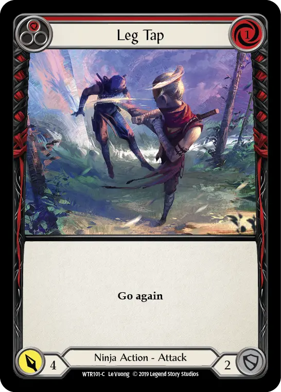 Leg Tap — Welcome to Rathe — Rainbow Foil