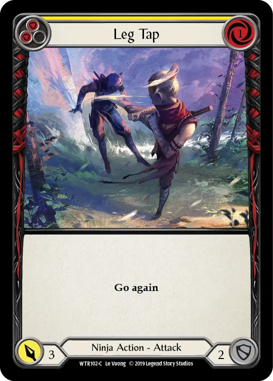 Leg Tap — Welcome to Rathe — Rainbow Foil