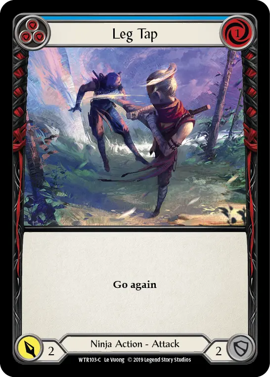 Leg Tap — Welcome to Rathe — Rainbow Foil