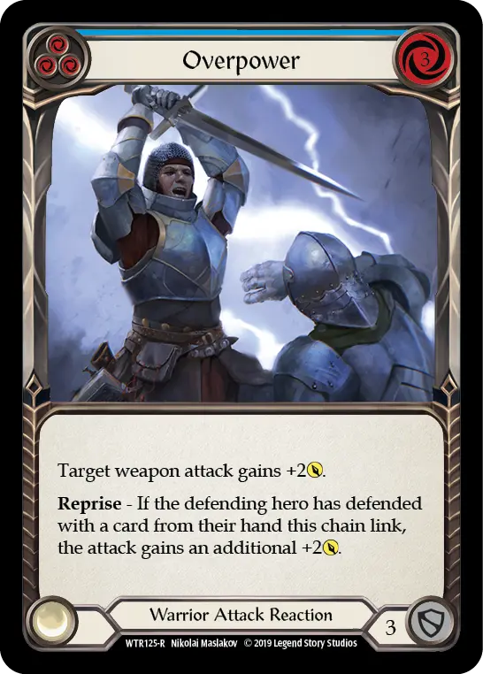 Overpower — Welcome to Rathe — Rainbow Foil