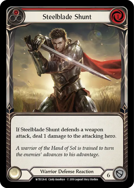 Steelblade Shunt — Welcome to Rathe — Rainbow Foil