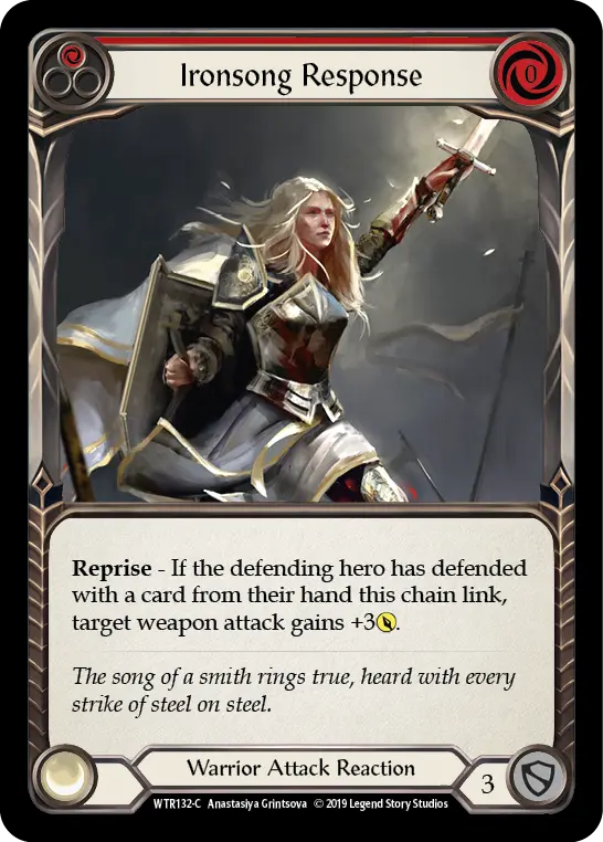 Ironsong Response — Welcome to Rathe — Rainbow Foil