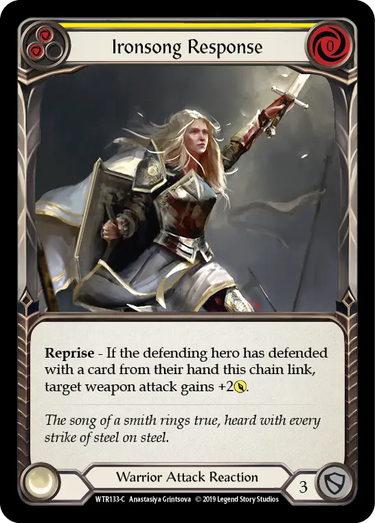 Ironsong Response — Welcome to Rathe — Rainbow Foil