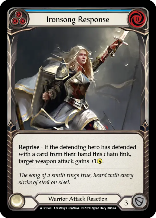 Ironsong Response — Welcome to Rathe — Rainbow Foil