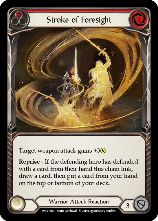 Stroke of Foresight — Welcome to Rathe — Rainbow Foil