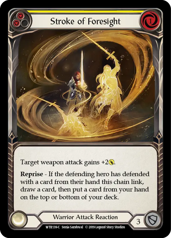 Stroke of Foresight — Welcome to Rathe — Rainbow Foil