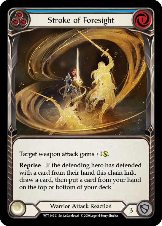 Stroke of Foresight — Welcome to Rathe — Rainbow Foil