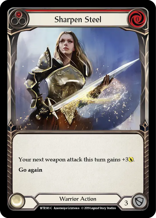 Sharpen Steel — Welcome to Rathe — Rainbow Foil