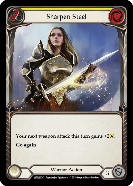 Sharpen Steel — Welcome to Rathe — Rainbow Foil