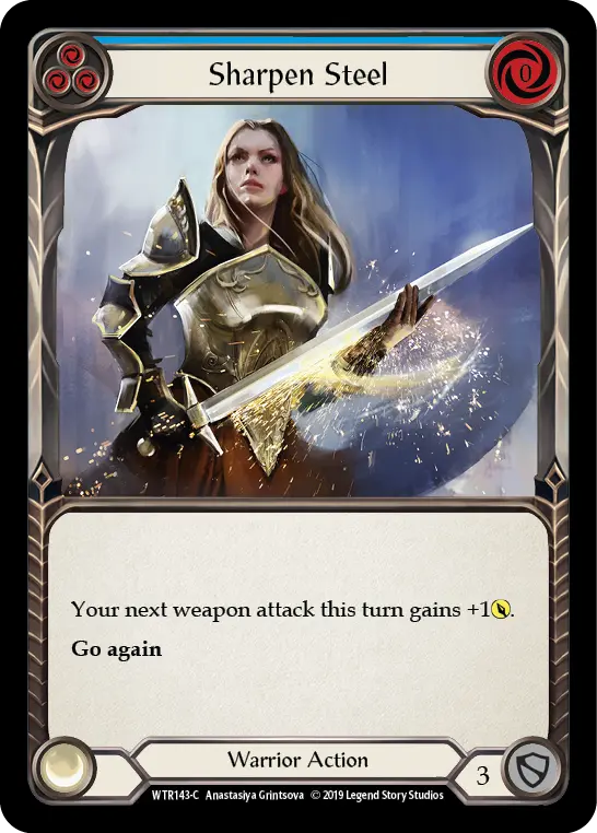 Sharpen Steel — Welcome to Rathe — Rainbow Foil