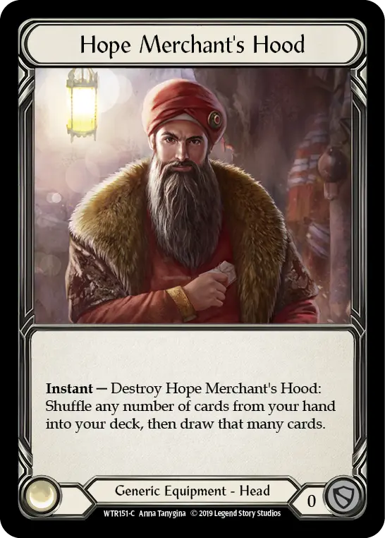 Hope Merchant's Hood — Welcome to Rathe — Cold Foil