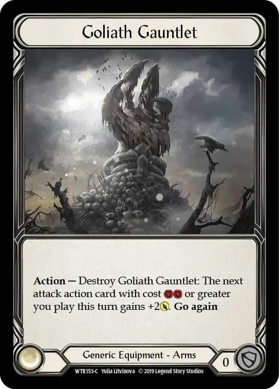 Goliath Gauntlet — Welcome to Rathe — Cold Foil