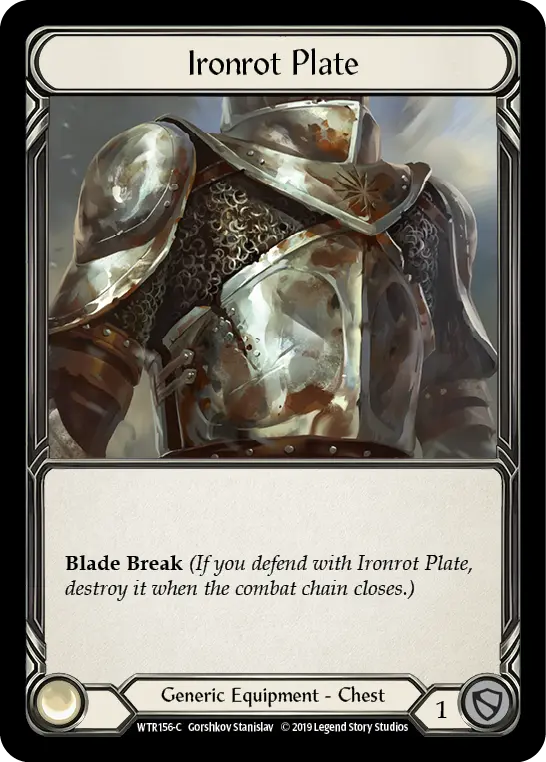 Ironrot Plate — Welcome to Rathe — Cold Foil