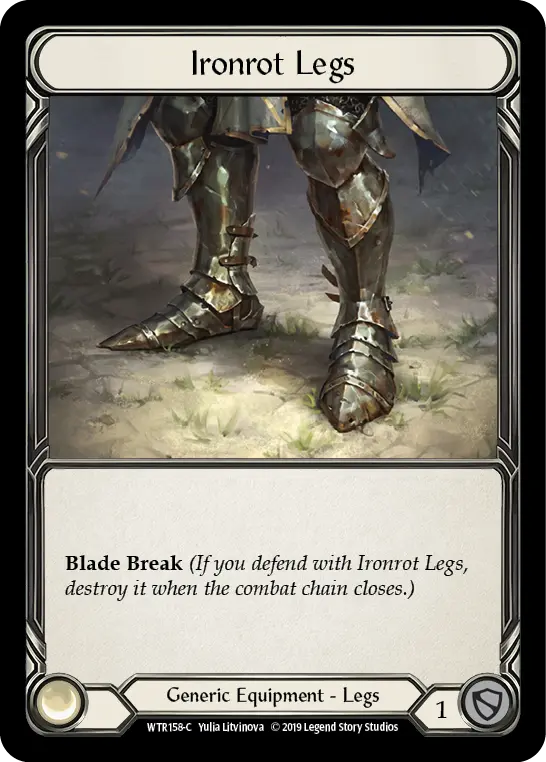 Ironrot Legs — Welcome to Rathe — Cold Foil