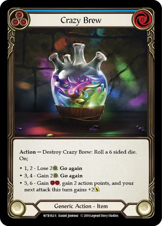 Crazy Brew — Welcome to Rathe — Rainbow Foil