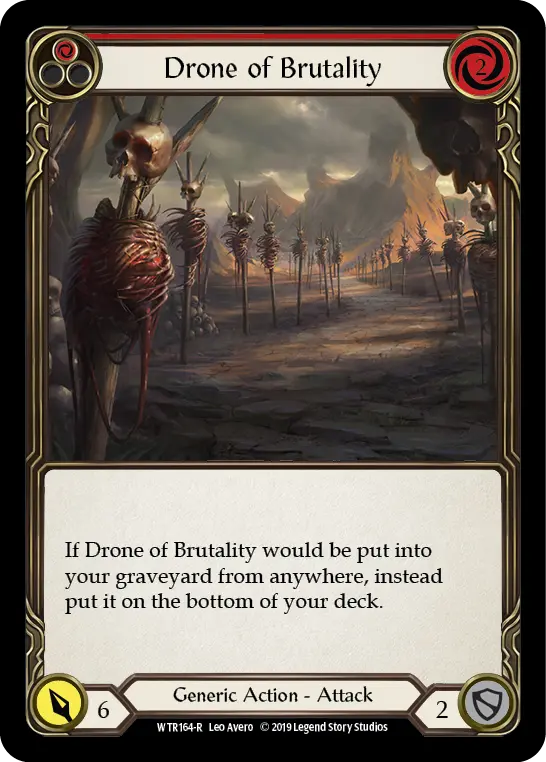 Drone of Brutality — Welcome to Rathe — Rainbow Foil