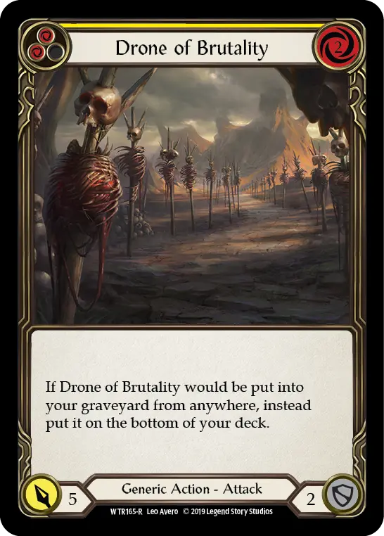 Drone of Brutality — Welcome to Rathe — Rainbow Foil
