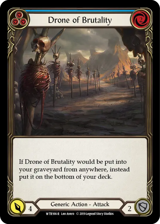 Drone of Brutality — Welcome to Rathe — Rainbow Foil