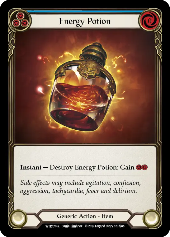 Energy Potion — Welcome to Rathe — Rainbow Foil