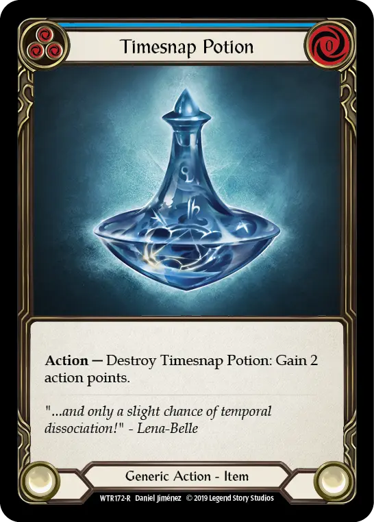 Timesnap Potion — Welcome to Rathe — Rainbow Foil