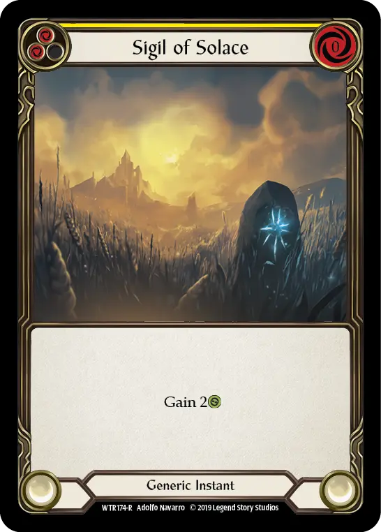 Sigil of Solace — Welcome to Rathe — Rainbow Foil