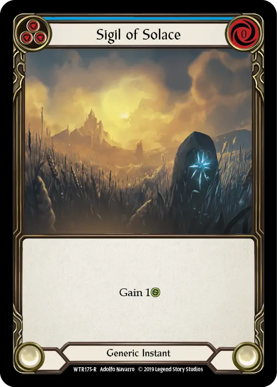 Sigil of Solace — Welcome to Rathe — Rainbow Foil