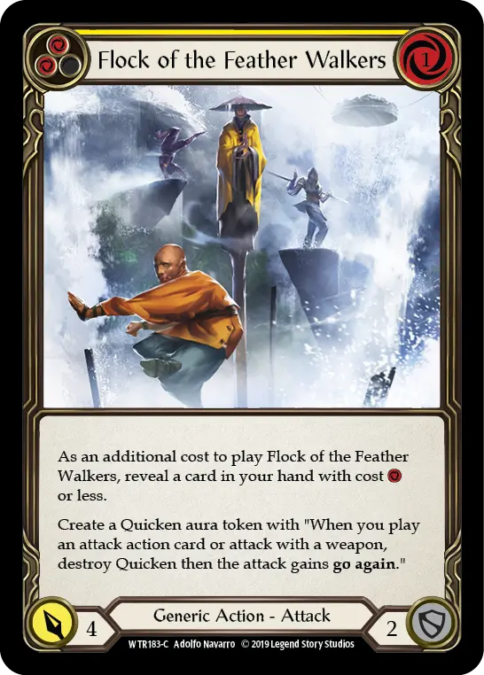 Flock of the Feather Walkers — Welcome to Rathe — Rainbow Foil