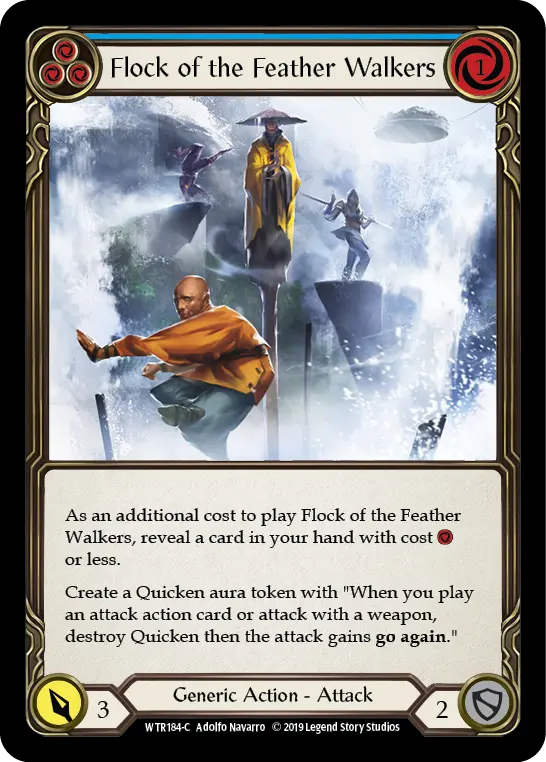 Flock of the Feather Walkers — Welcome to Rathe — Rainbow Foil