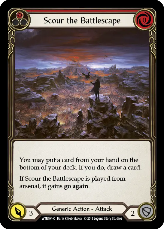Scour the Battlescape — Welcome to Rathe — Rainbow Foil