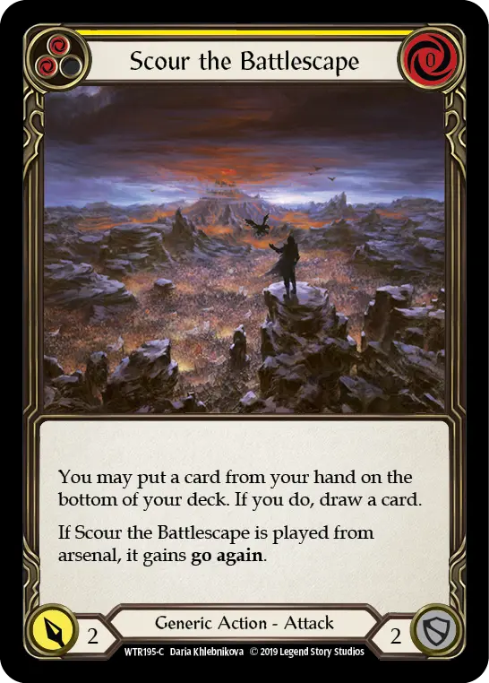 Scour the Battlescape — Welcome to Rathe — Rainbow Foil