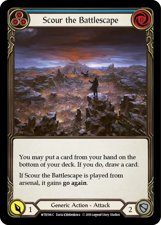 Scour the Battlescape — Welcome to Rathe — Rainbow Foil