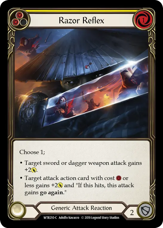 Razor Reflex — Welcome to Rathe — Rainbow Foil