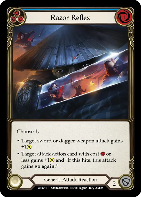 Razor Reflex — Welcome to Rathe — Rainbow Foil