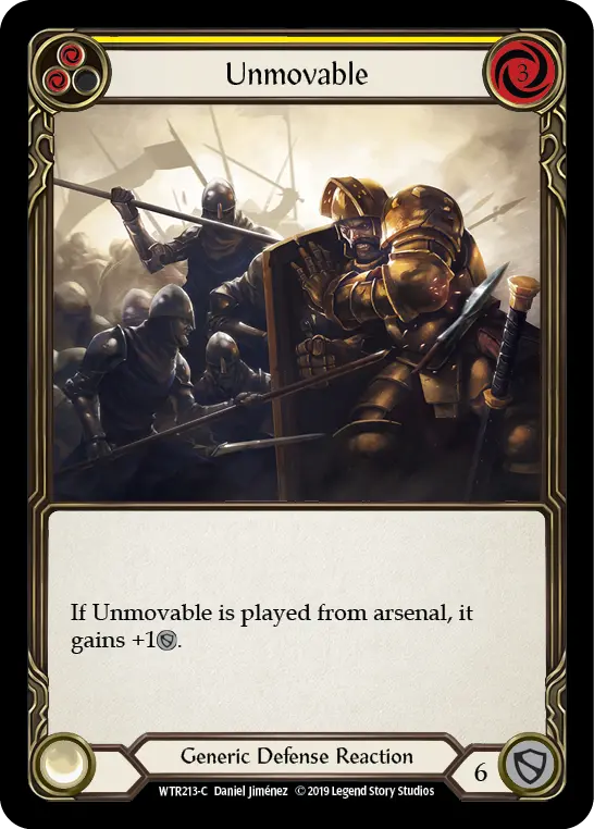 Unmovable — Welcome to Rathe — Rainbow Foil