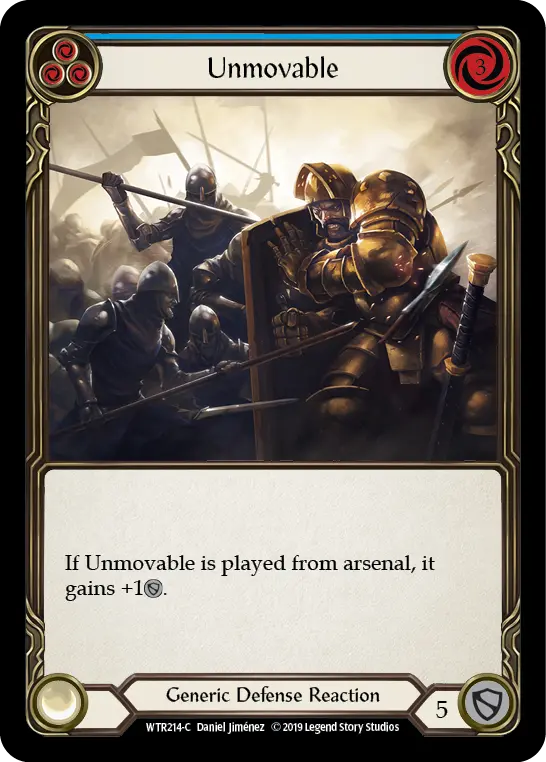 Unmovable — Welcome to Rathe — Rainbow Foil