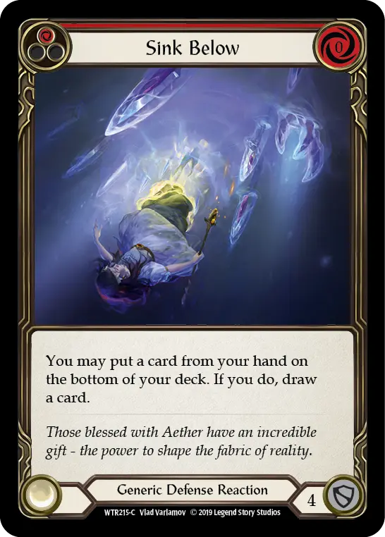 Sink Below — Welcome to Rathe — Rainbow Foil
