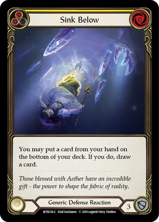 Sink Below — Welcome to Rathe — Rainbow Foil