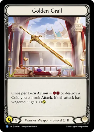flesh and blood 黄金の血杯　cf marvel fab Golden Grail - Flesh and Blood (FAB) | Fablazing