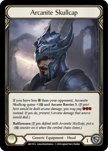Arcanite Skullcap - Flesh and Blood (FAB) | Fablazing