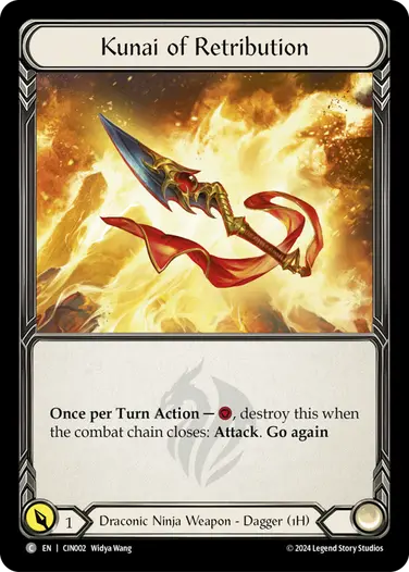 Cindra, Dracai of Retribution Core Cards & Equipment - Classic