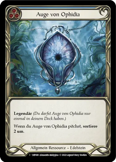 その他 flesh and blood eye of ophidia RF psa 9 Eye Of Ophidia - Flesh and Blood (FAB) | Fablazing